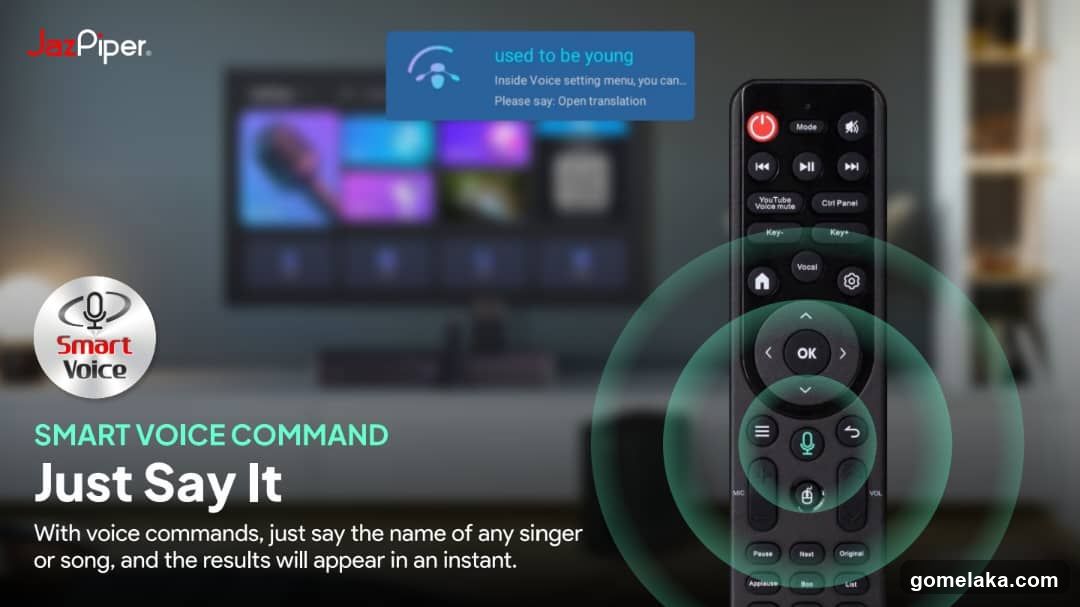JaxPiper Smart Voice Command Advertisement