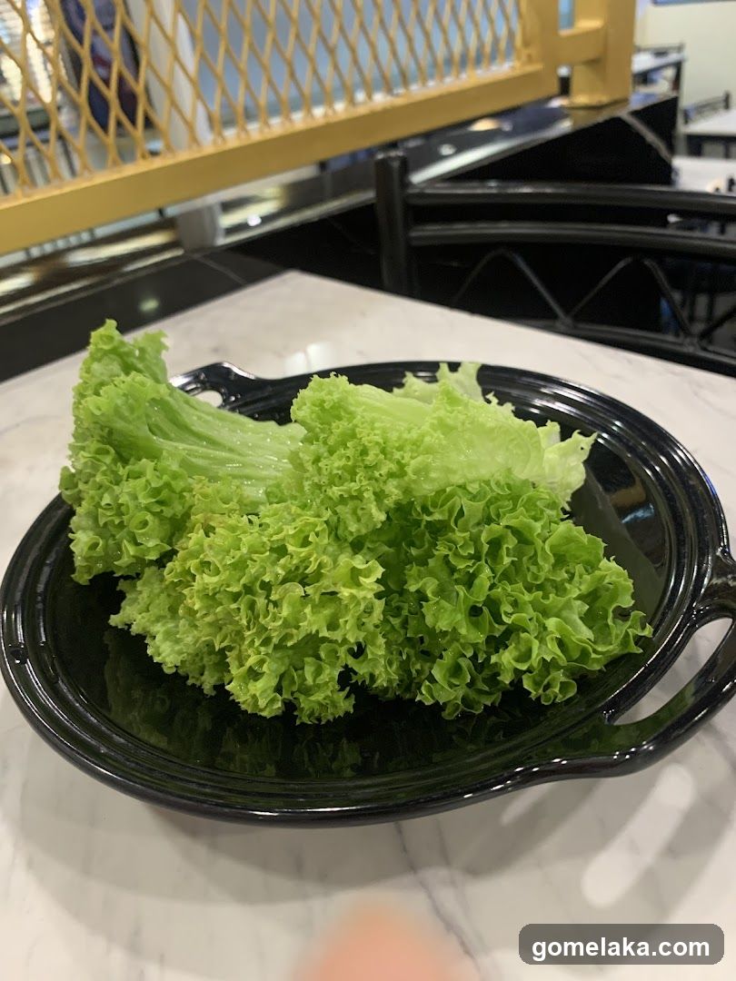 Lettuce on Plate