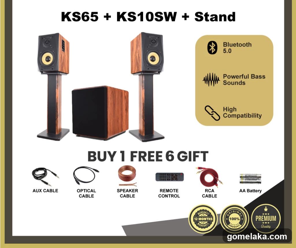 KS65 + KS10SW + Stand Package Advertisement