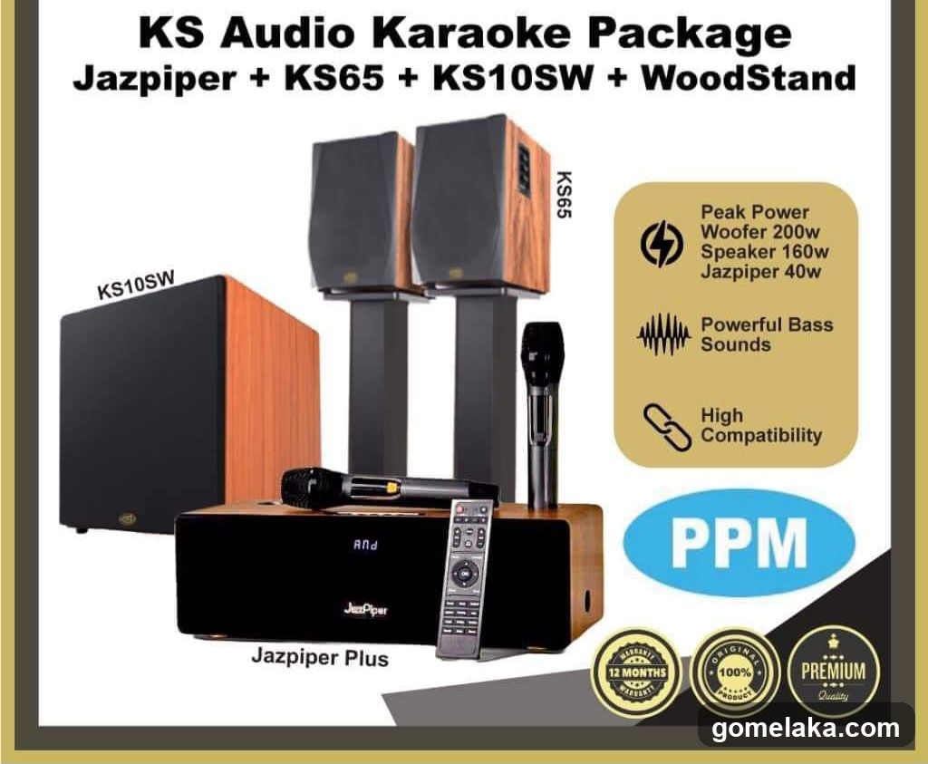 KS Audio Karaoke Package Advertisement