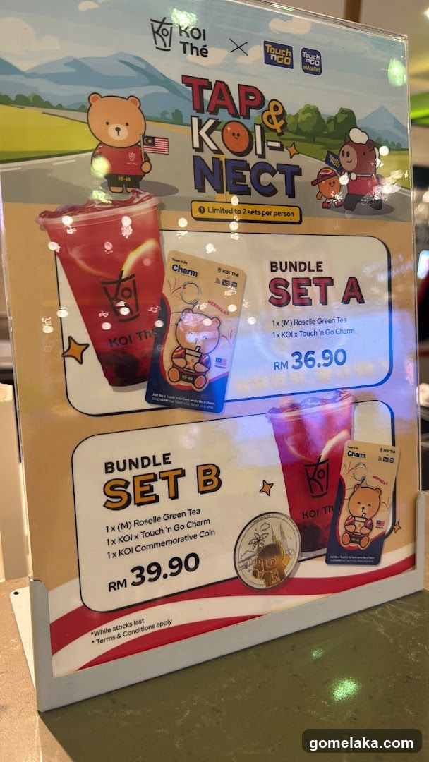 Koi The x Touch N Go Tap & Koi-Nect Bundle Sets