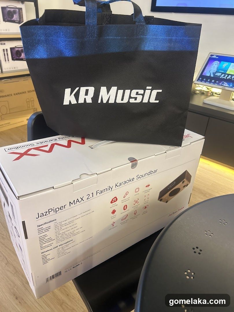 Karaoke Soundbar Box and Bag
