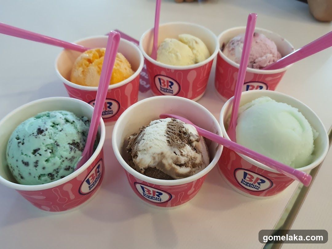 Baskin-Robbins Ice Cream Cups