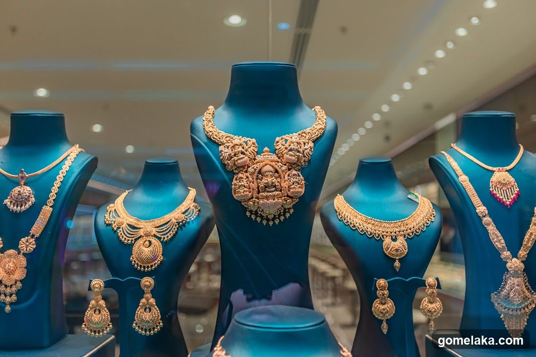 Jewelry Display in Store