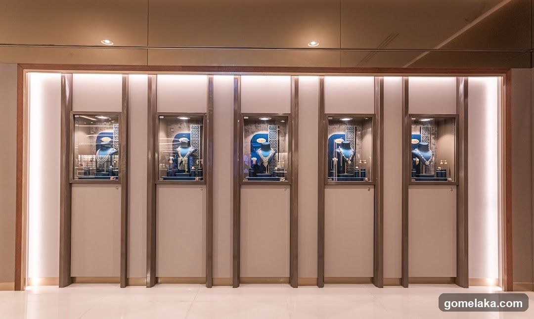 Jewelry Display Wall