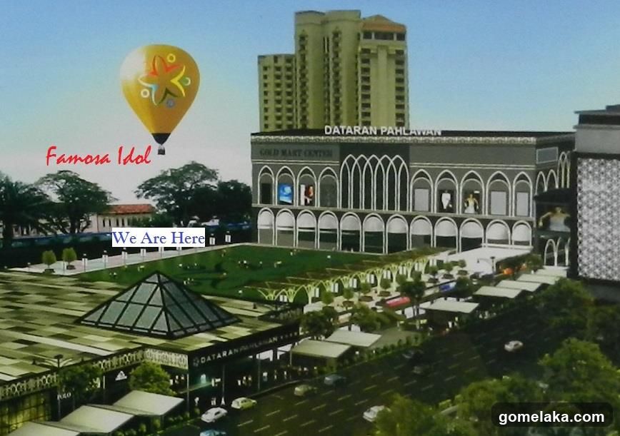 Dataran Pahlawan and Gold Mart Center
