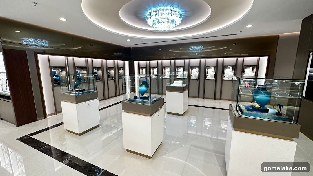 Luxury Jewelry Display Store Interior