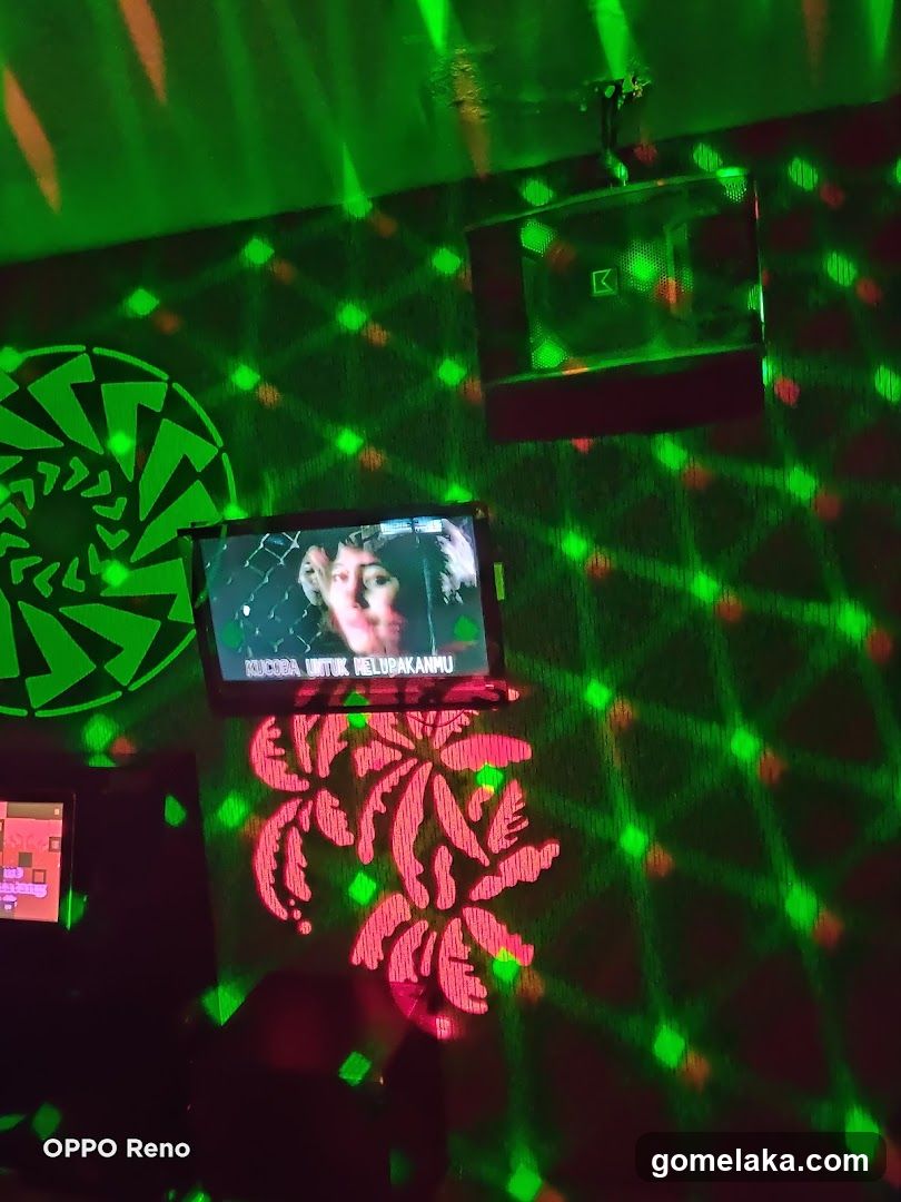 KTV Interior with Laser Lights