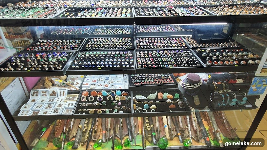 Interior Display of Jewelry and Collectibles
