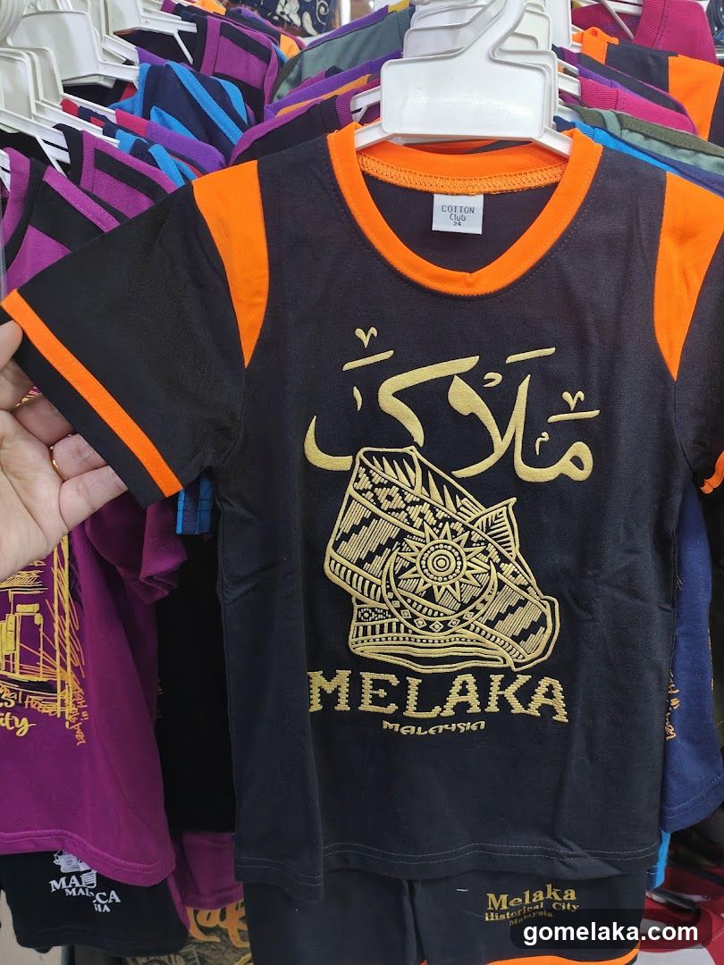 T-shirt display in shop