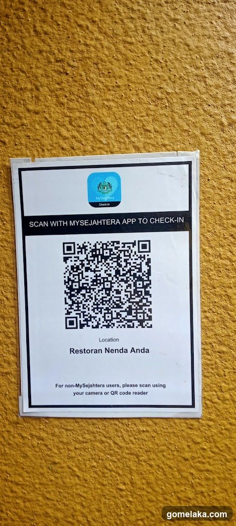 Check-in QR Code Poster