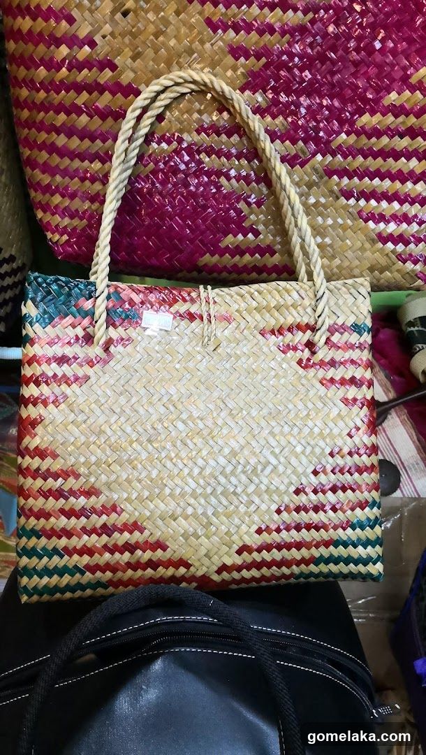 Woven Baskets Display