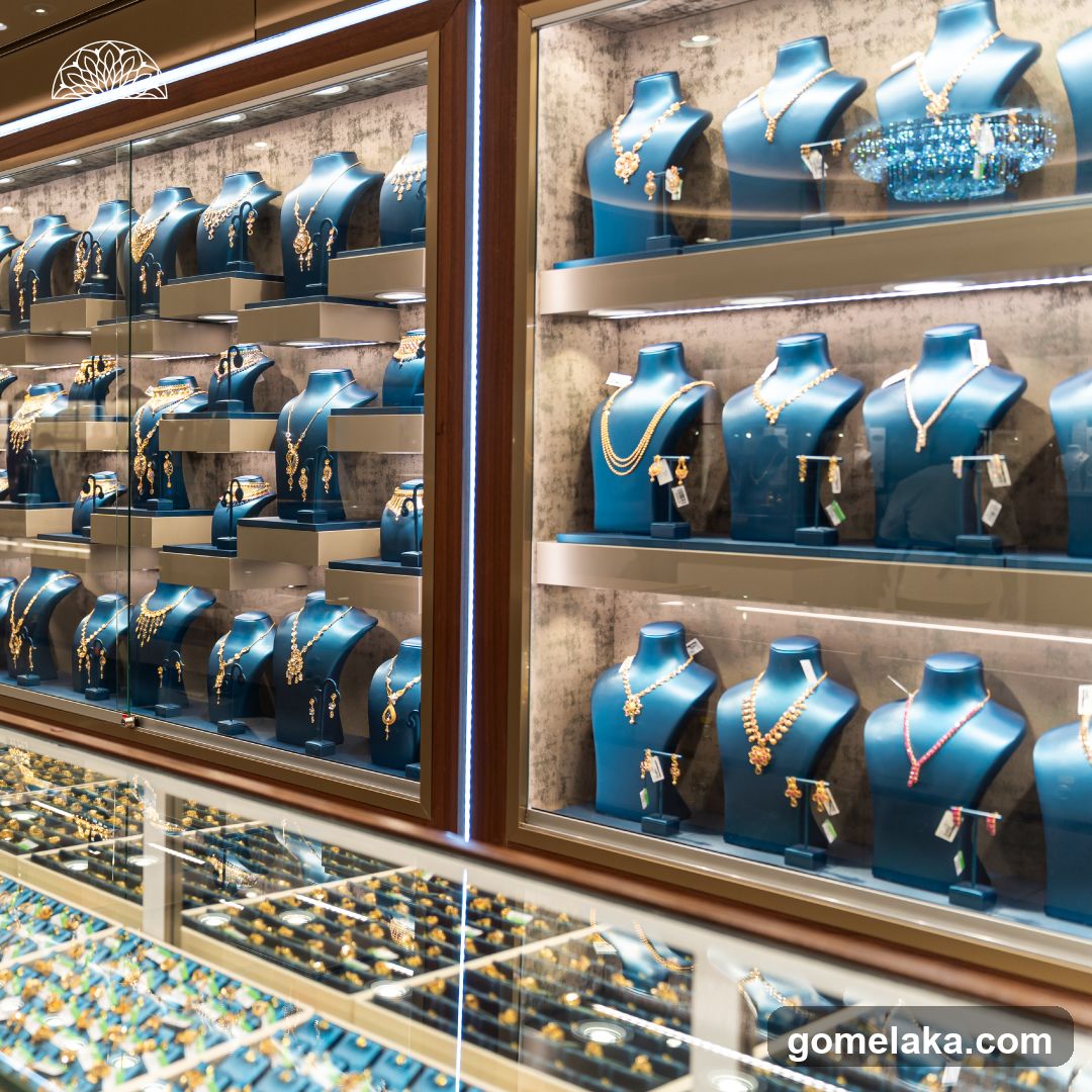 Jewelry Display Store Interior