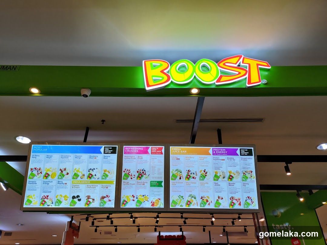Boost Juice Bar Interior