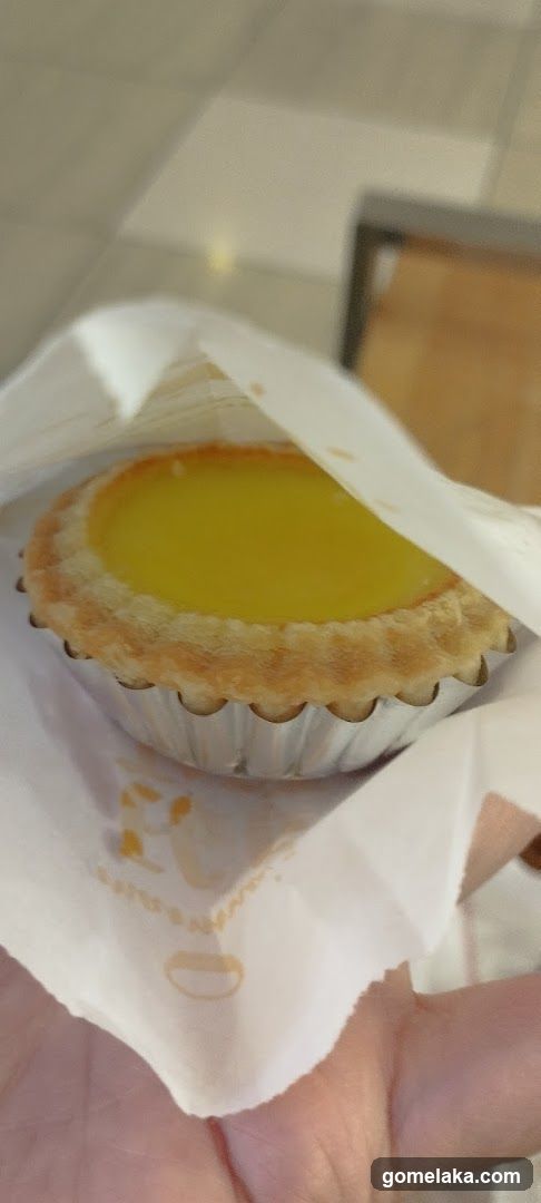 Egg Tart in Hand