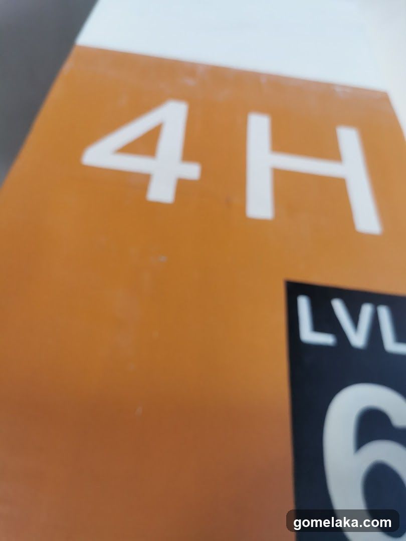 Parking Level Sign