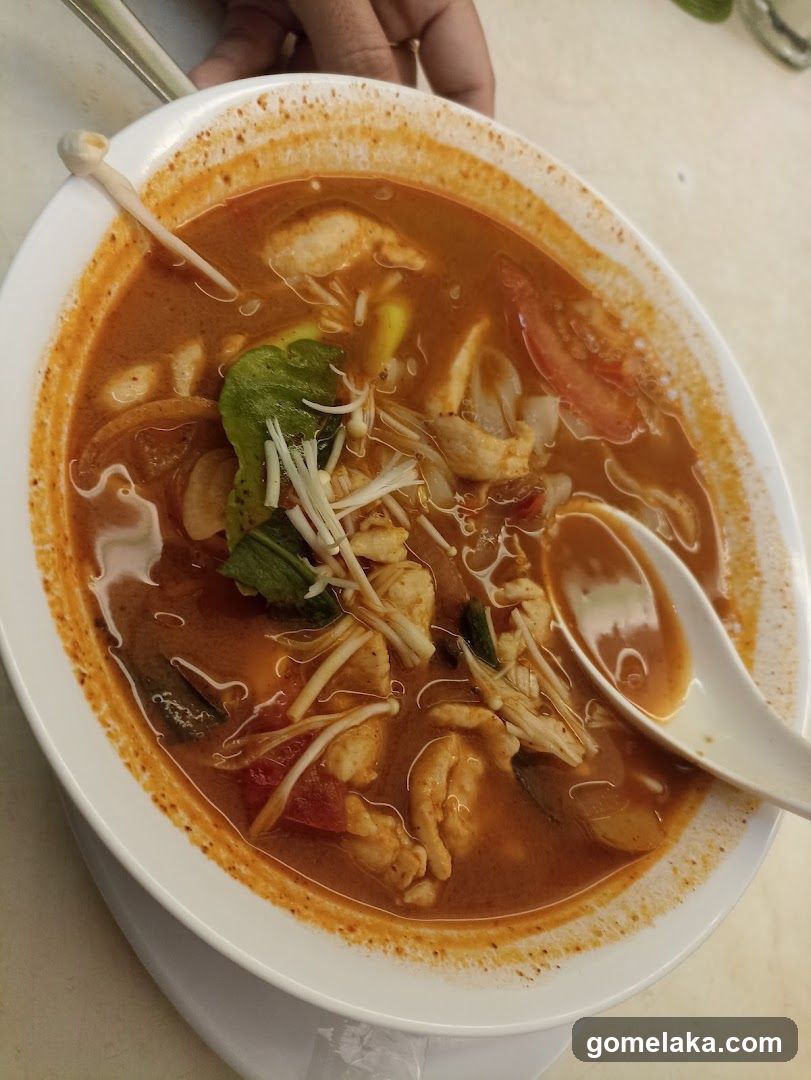 Close-up of a bowl of soup