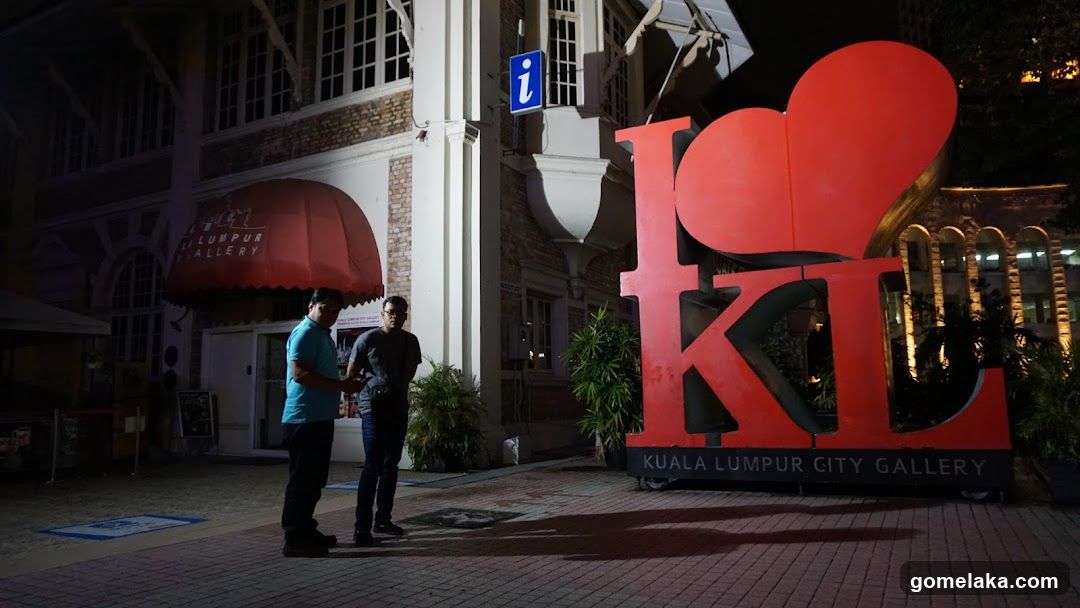 I ♥ KL Signage at Night