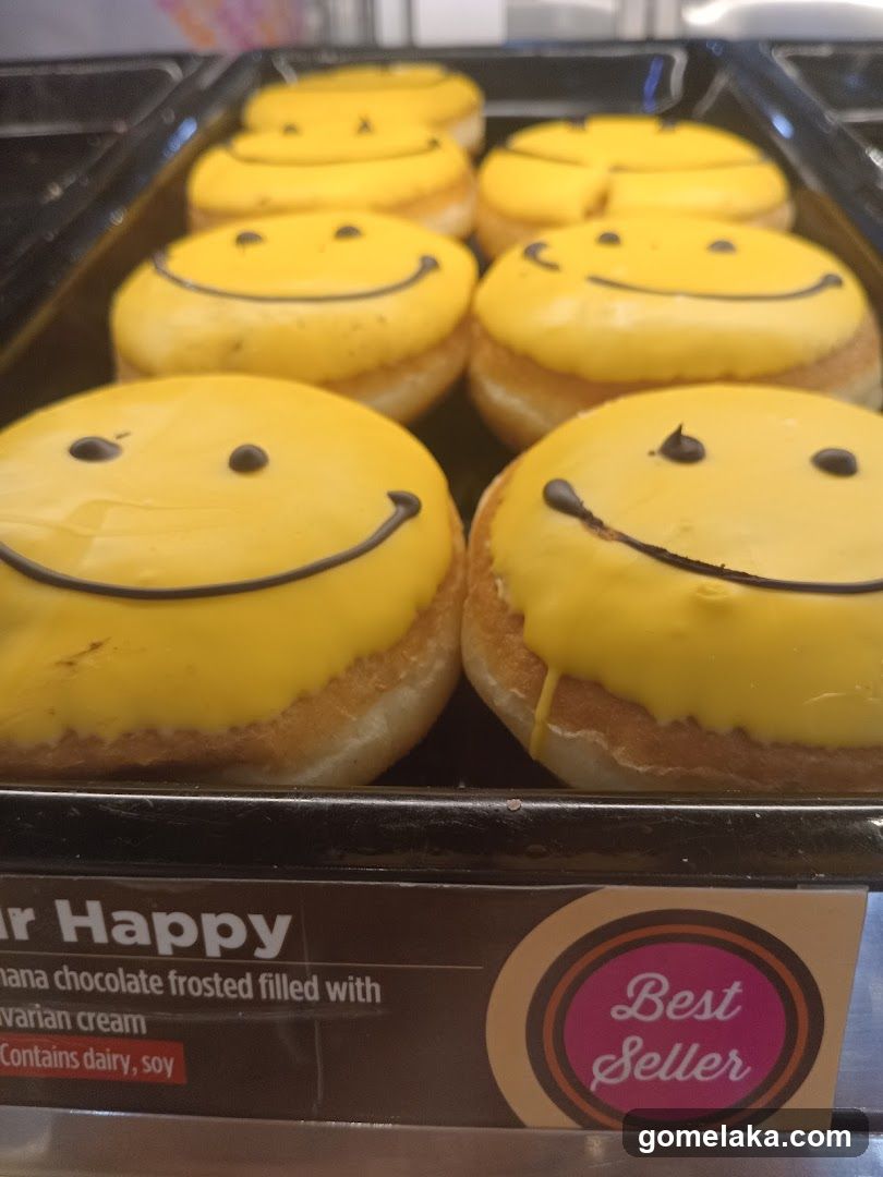 Smiley Donuts Display