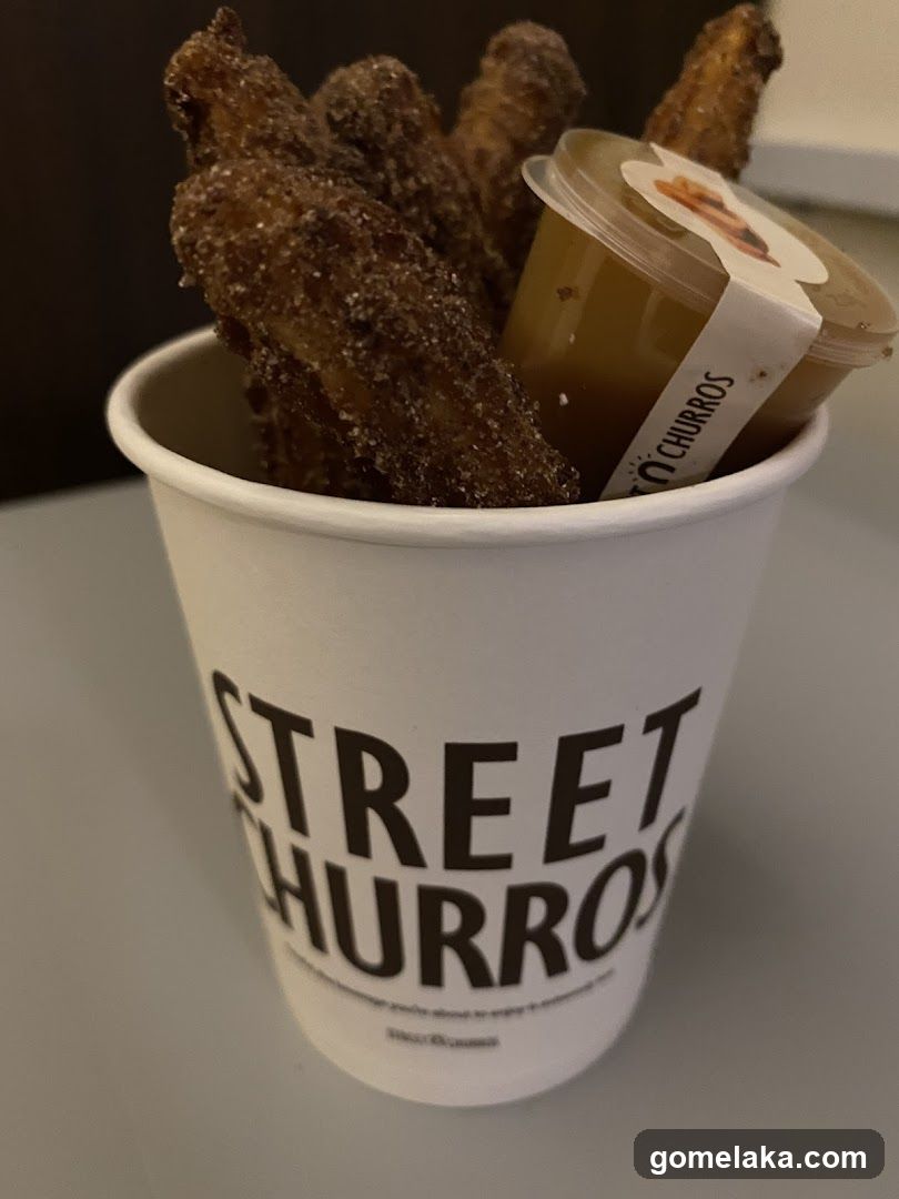 Street Churros Food Item