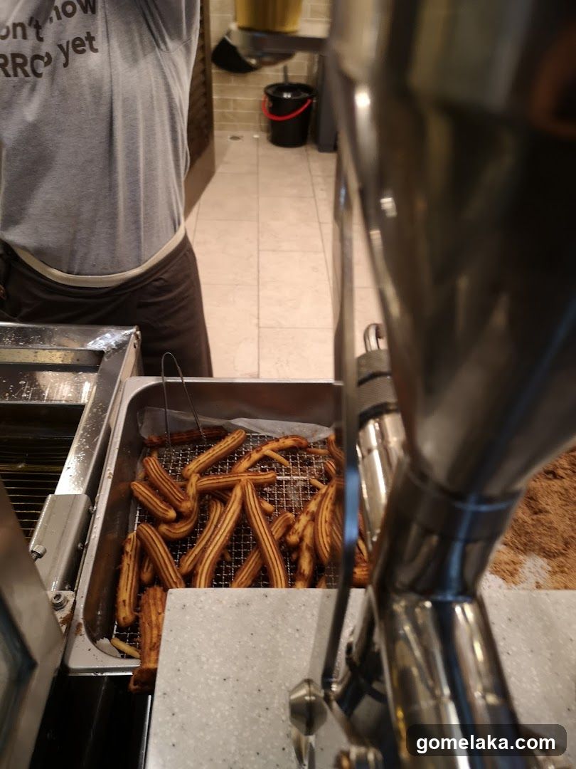 Churro Preparation Area