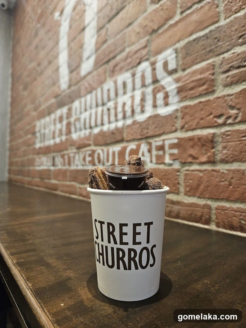 Street Churros Cup on Counter