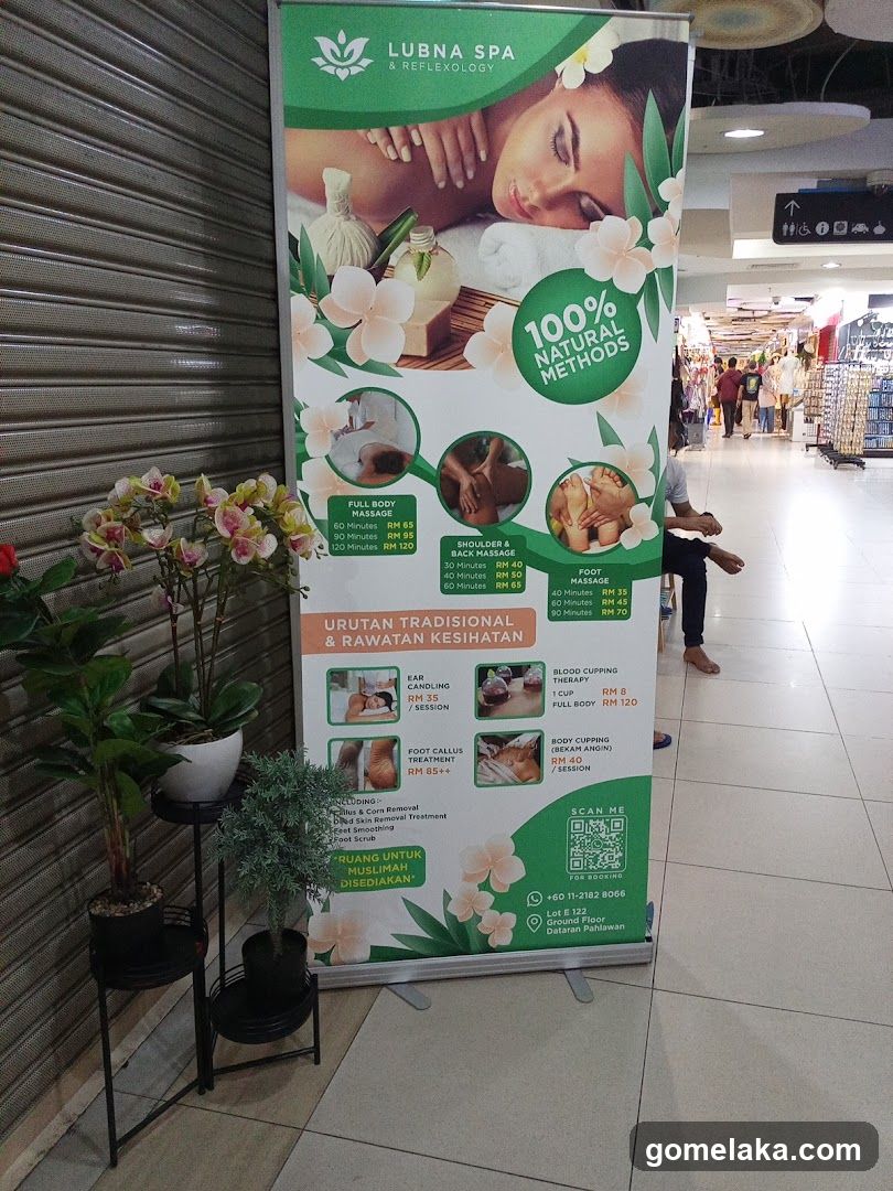 Lubna Spa & Reflexology Advertisement
