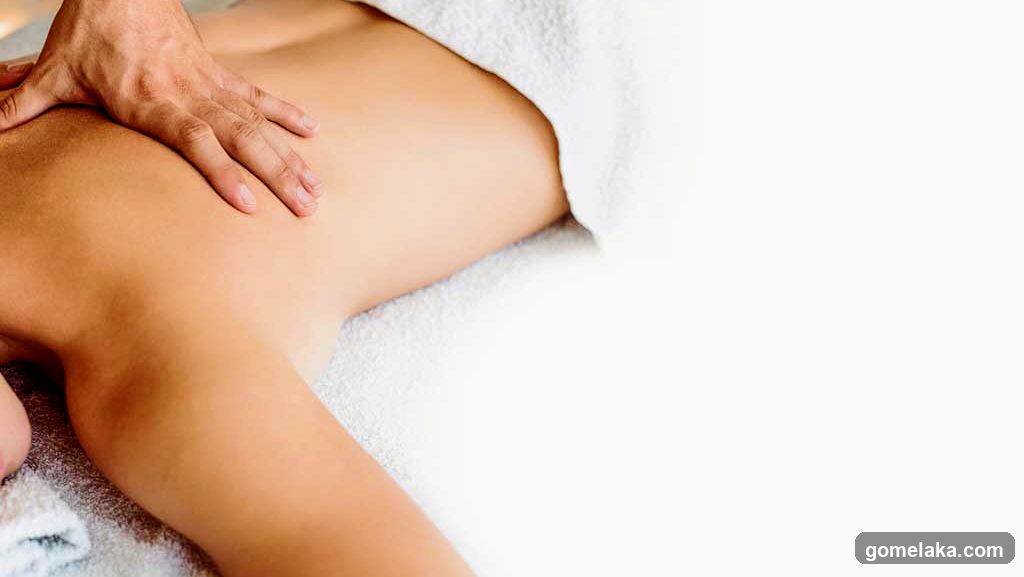 Massage Therapy Scene