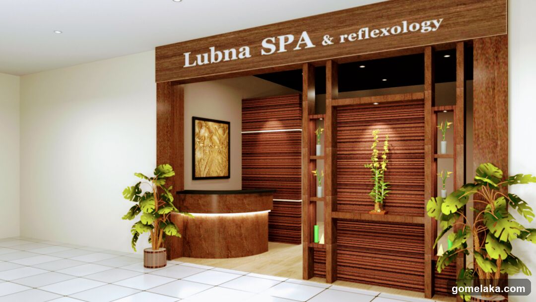 Lubna SPA & reflexology entrance