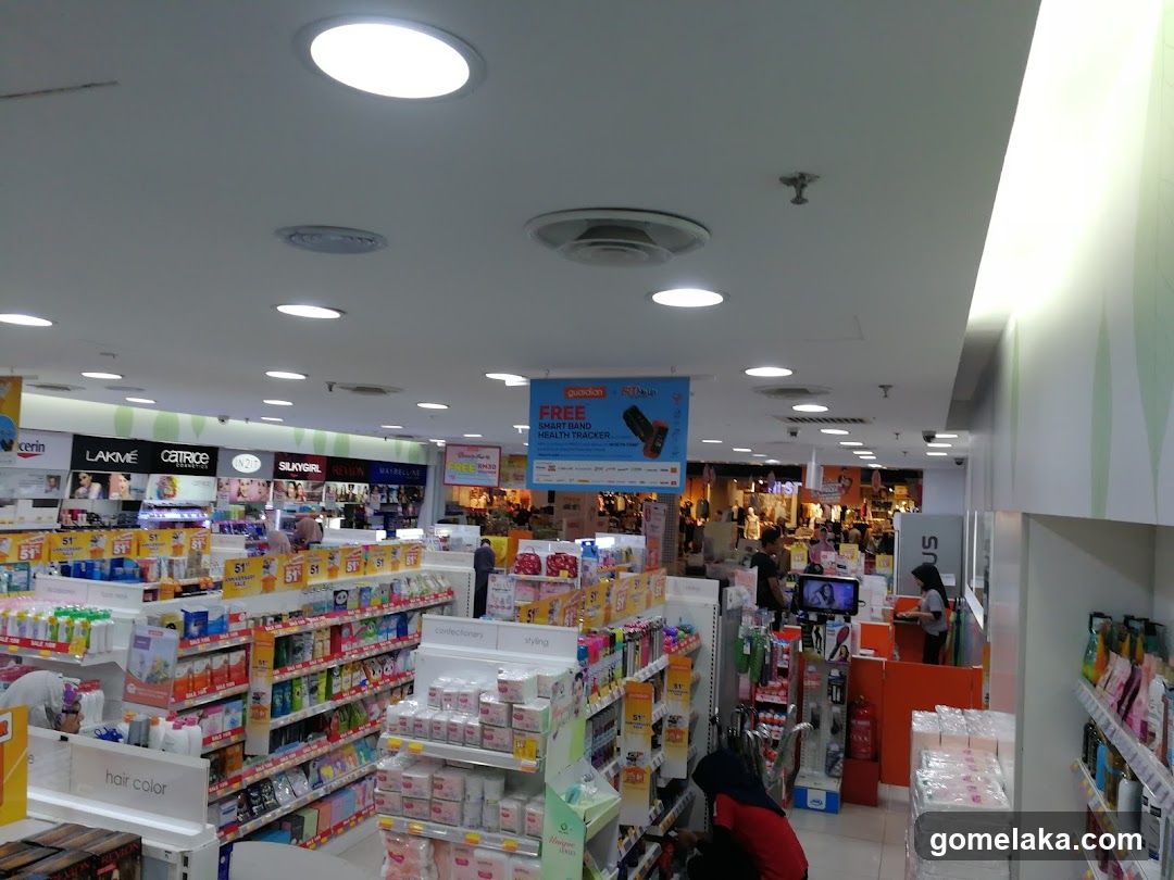 Interior of a retail store