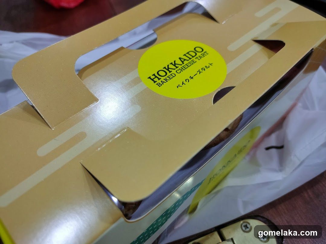 Baked Cheese Tart Packaging