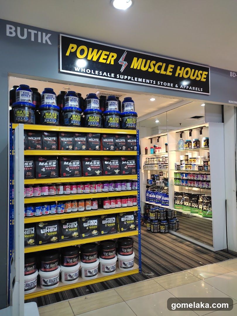 Power Muscle House Storefront
