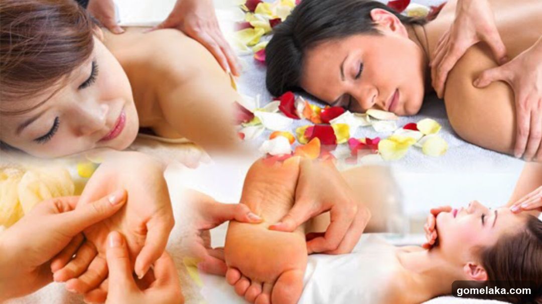 Massage Therapy Scene