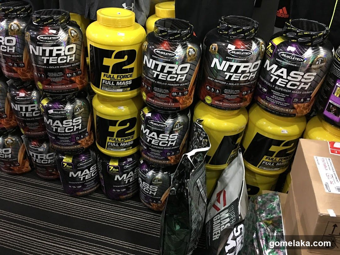 Fitness Supplement Display
