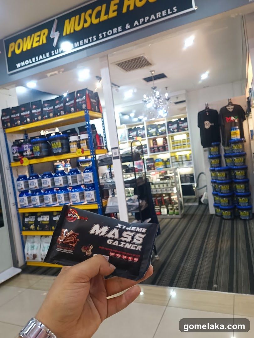 Power Muscle House Store Interior