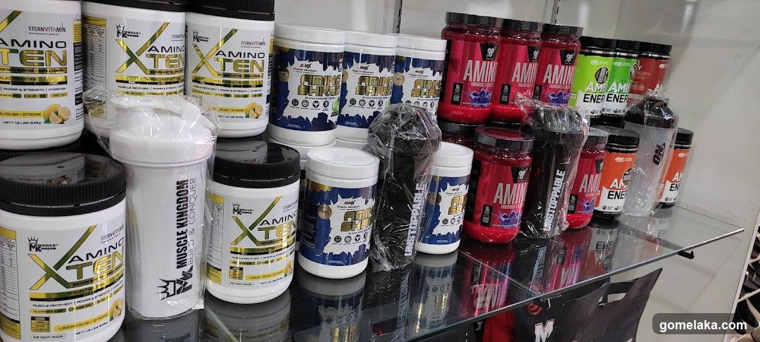 Supplement Display Shelf