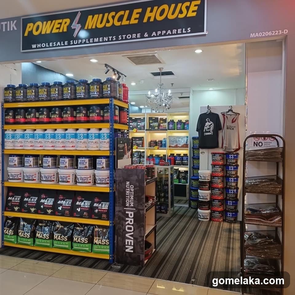 Power Muscle House Storefront