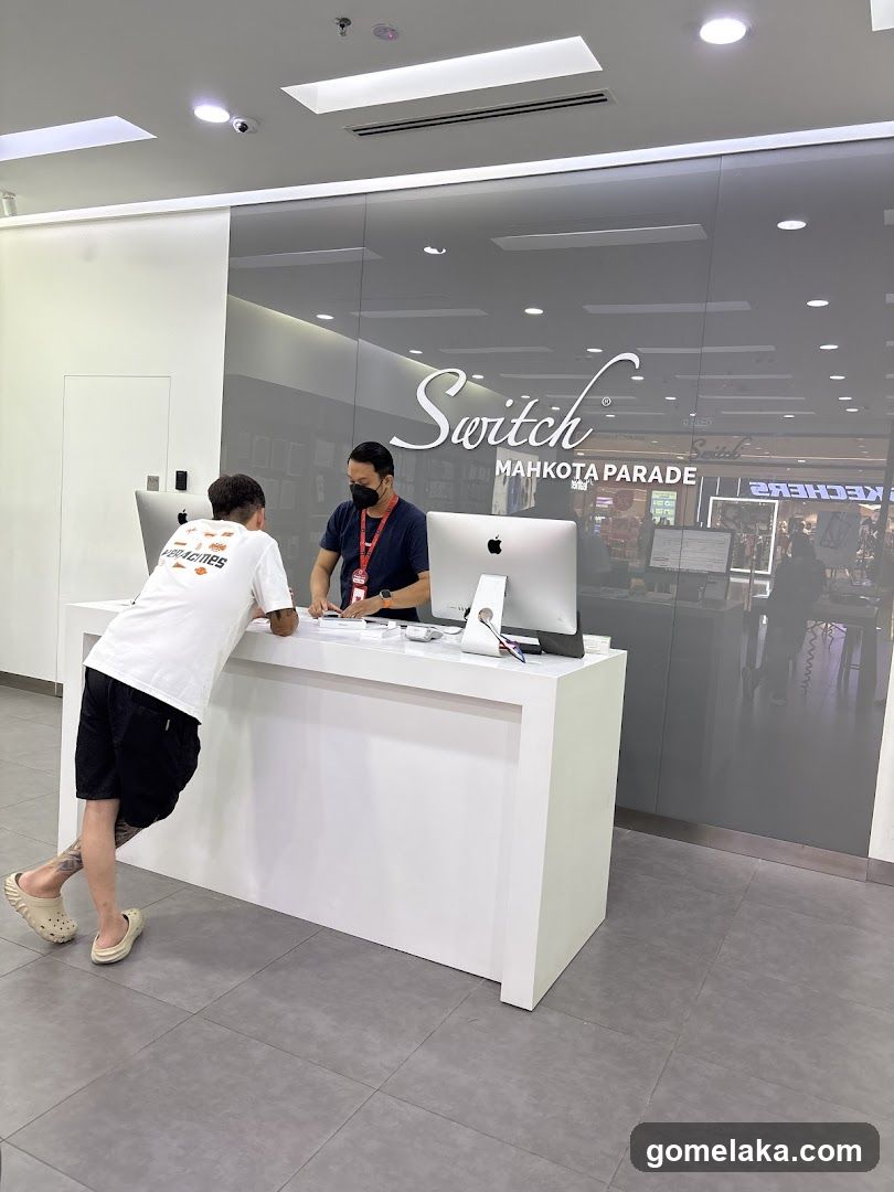 Switch Store Interior