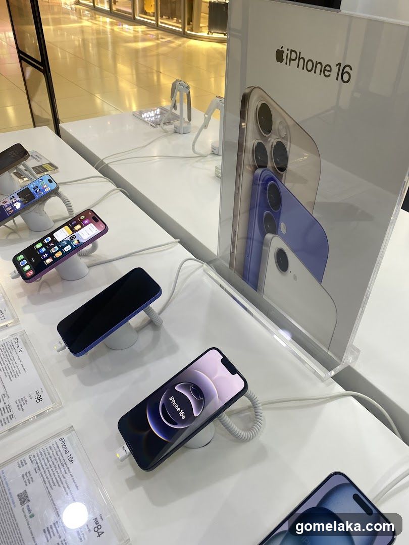 iPhone 16 Display Counter