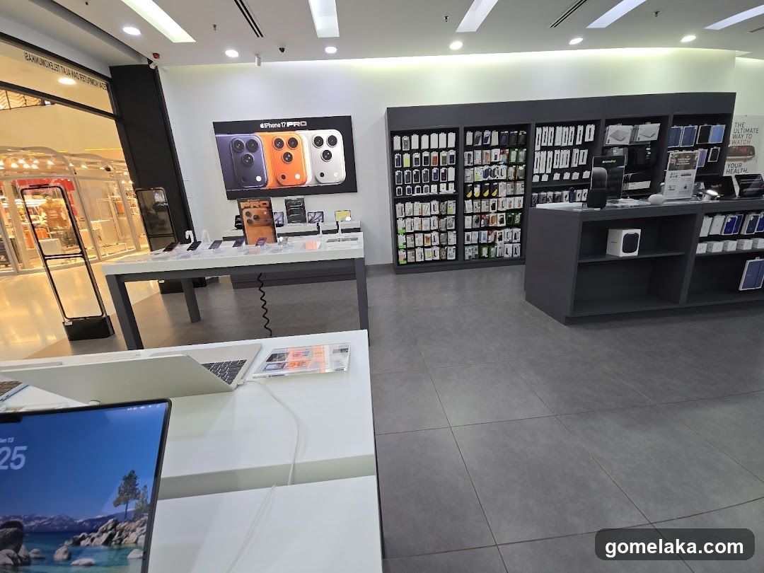 Electronics Store Interior