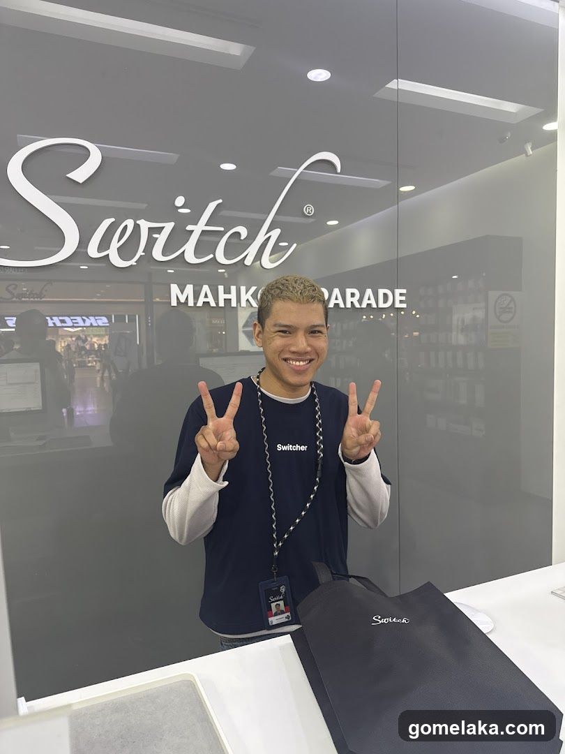 Staff Member at Switch Storefront