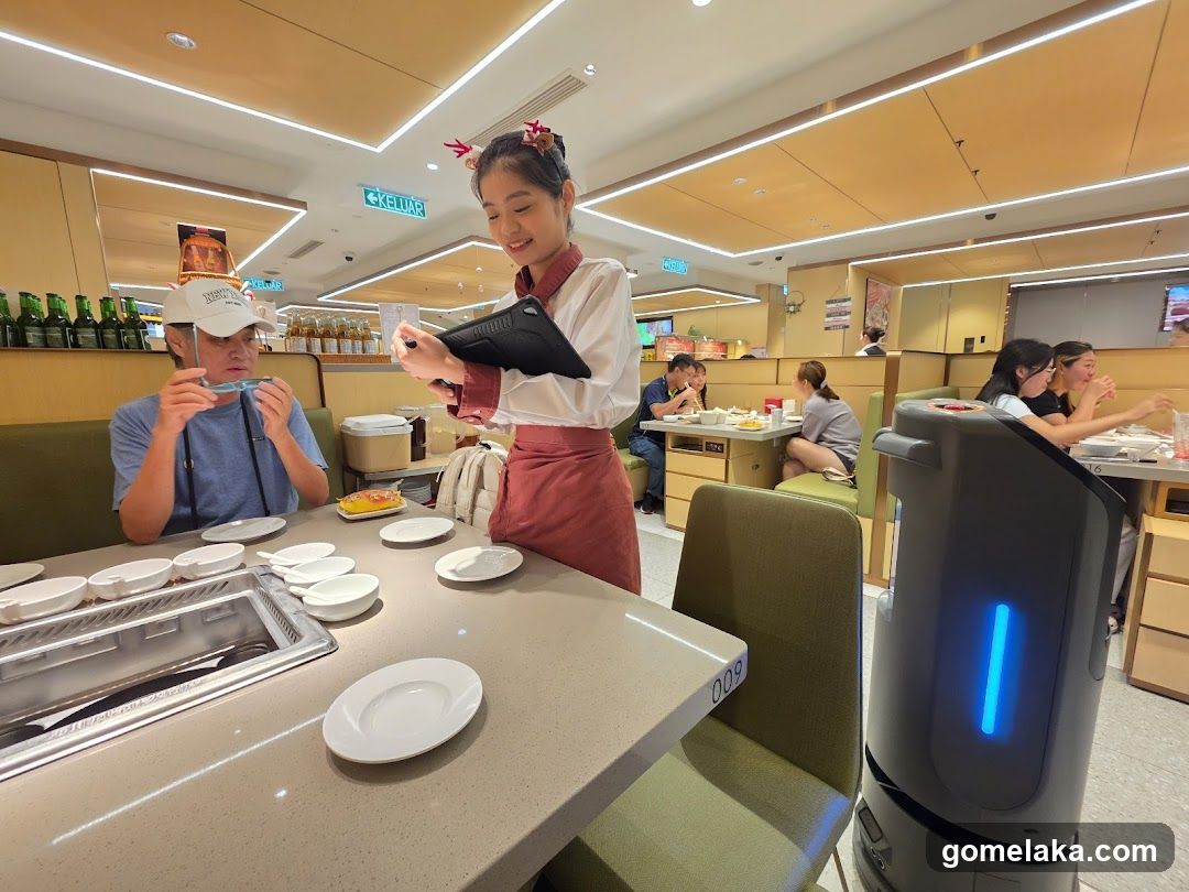 Restaurant Interior Scene