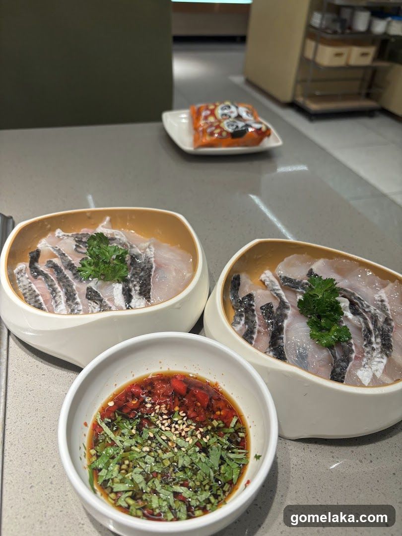 Food Display on Counter