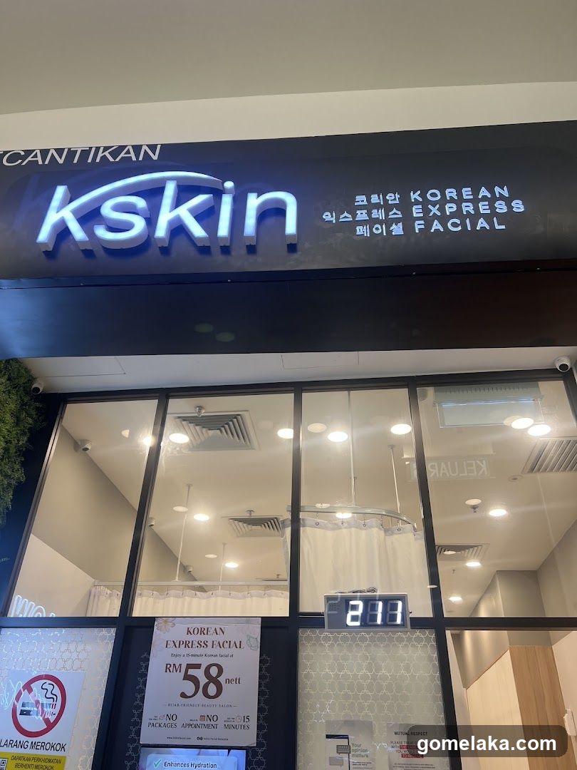 kskin Korean Express Facial Shop Front