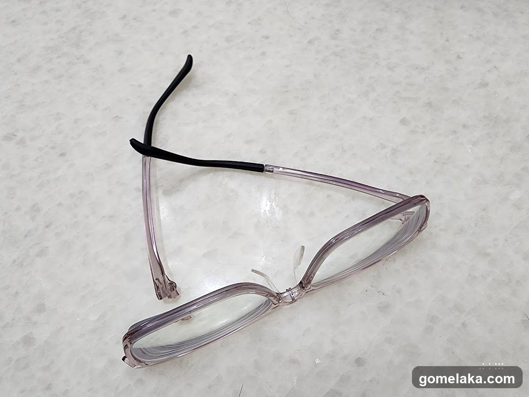 Glasses on surface