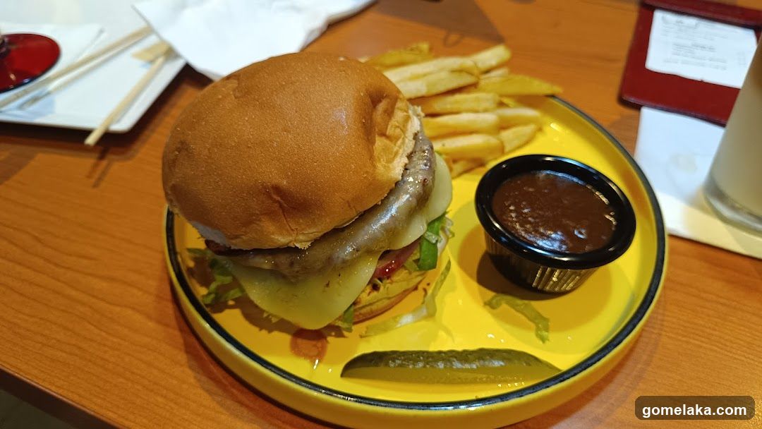 Burger and Fries