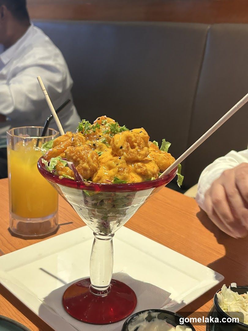 Shrimp Appetizer with Orange Juice