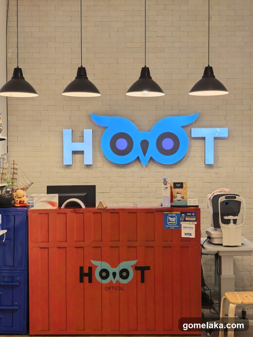 Hoot Optical Interior