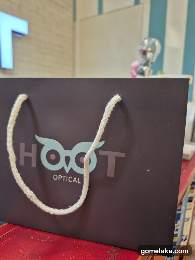 Hoot Optical Shopping Bag