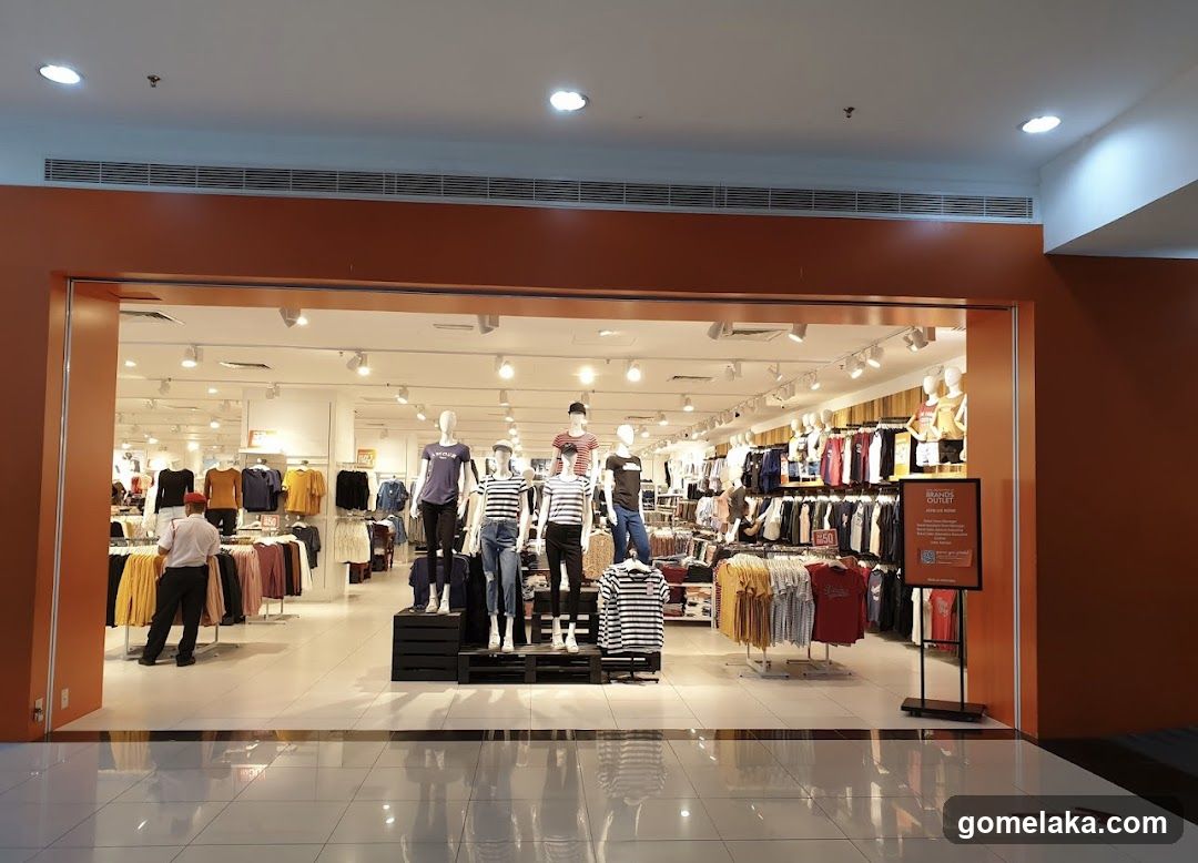 Retail Storefront Interior View